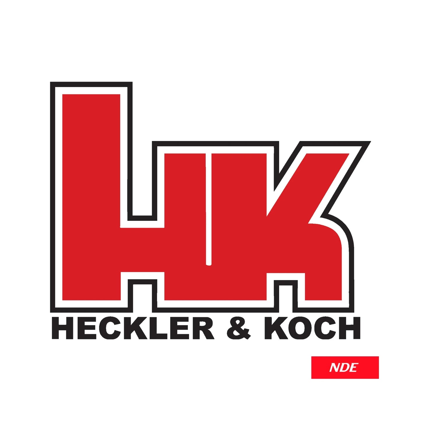 STICKER DECAL HECKLER AND KOCH