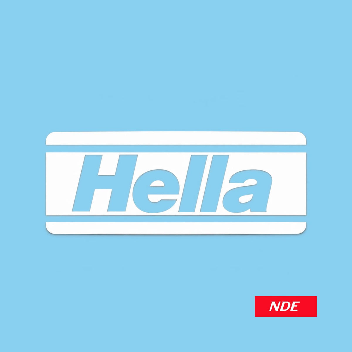 DECAL STICKER HELLA