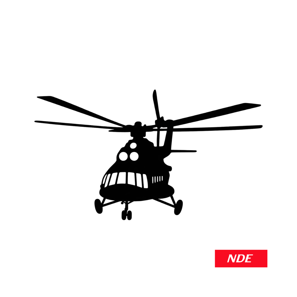 STICKER DECAL HELICOPTER