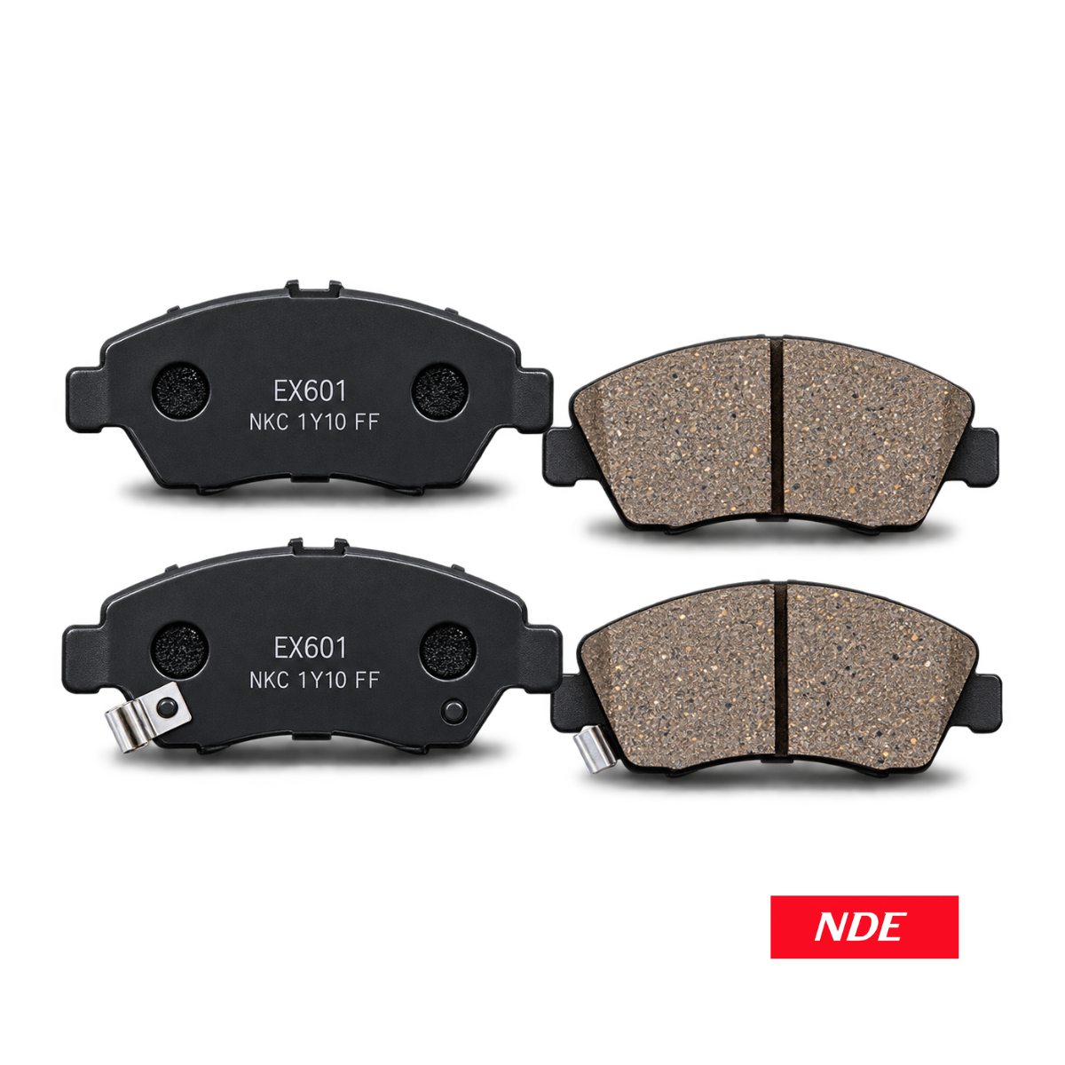 BRAKE DISC PAD SET FRONT NISSIN FOR HONDA CITY (2008-2021)
