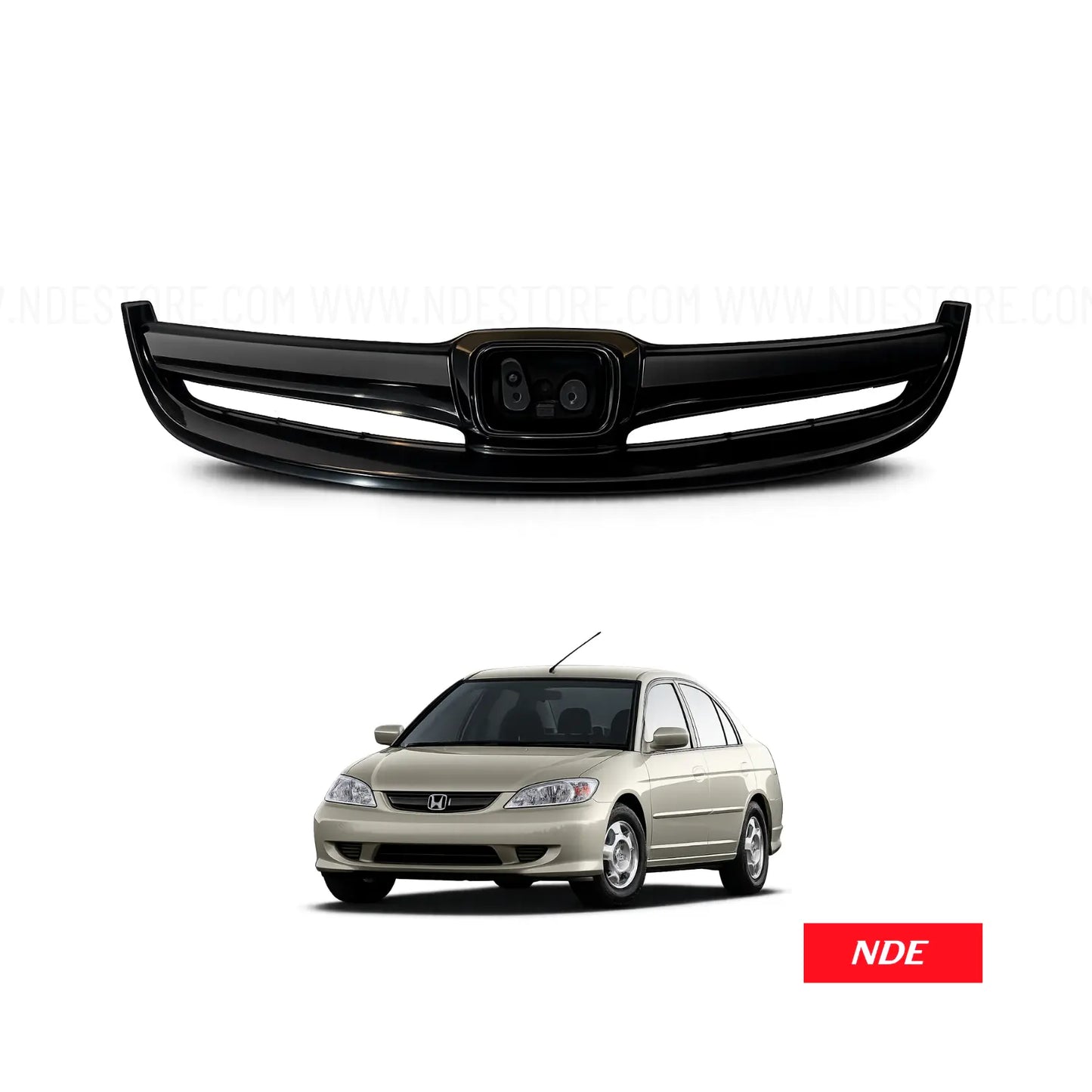 FRONT RADIATOR GRILLE FOR HONDA CIVIC (2002-2006)