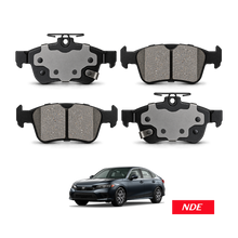 BRAKE DISC PAD SET REAR AKEBONO FOR HONDA CIVIC (2021-2026)
