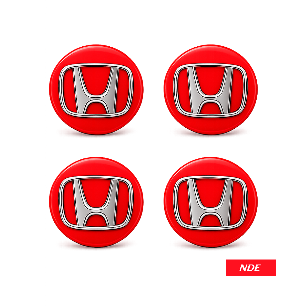 WHEEL CAP FOR HONDA CIVIC (RED)