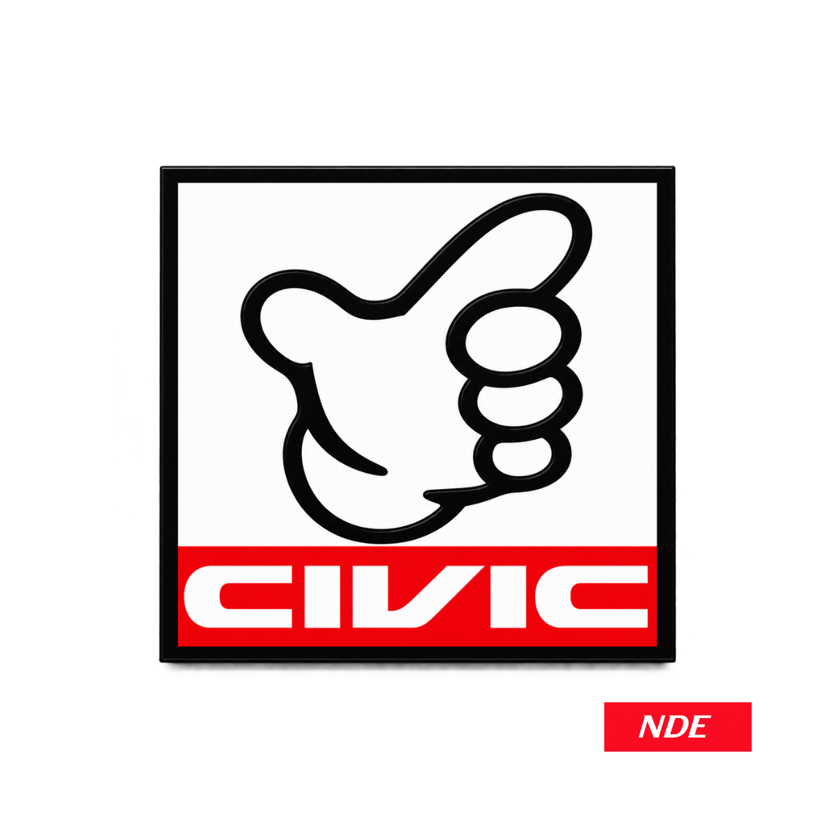 STICKER DECAL HONDA CIVIC JDM