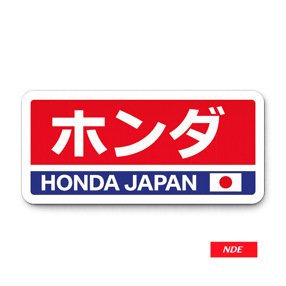 STICKER DECAL HONDA JAPAN