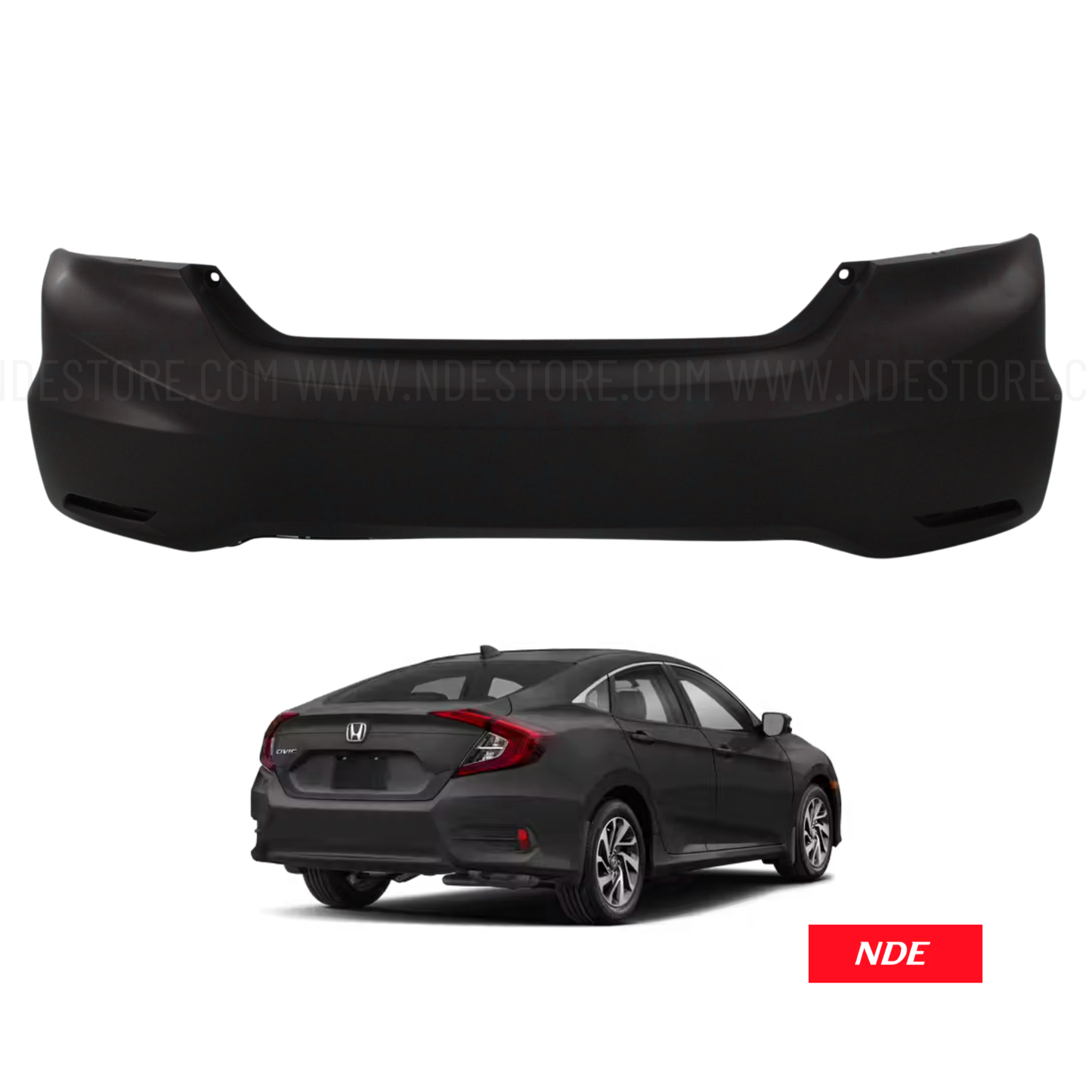 BUMPER REAR FOR HONDA CIVIC (2016-2021)