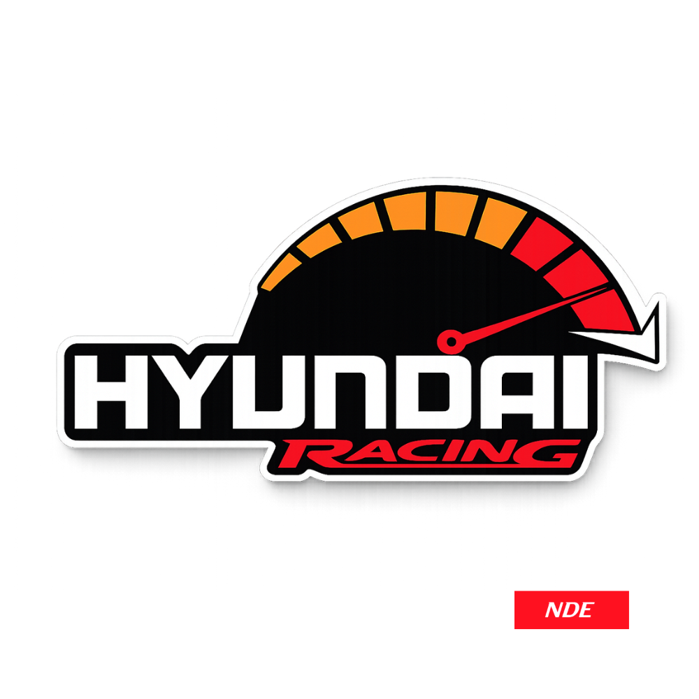 STICKER DECAL HYUNDAI RACING