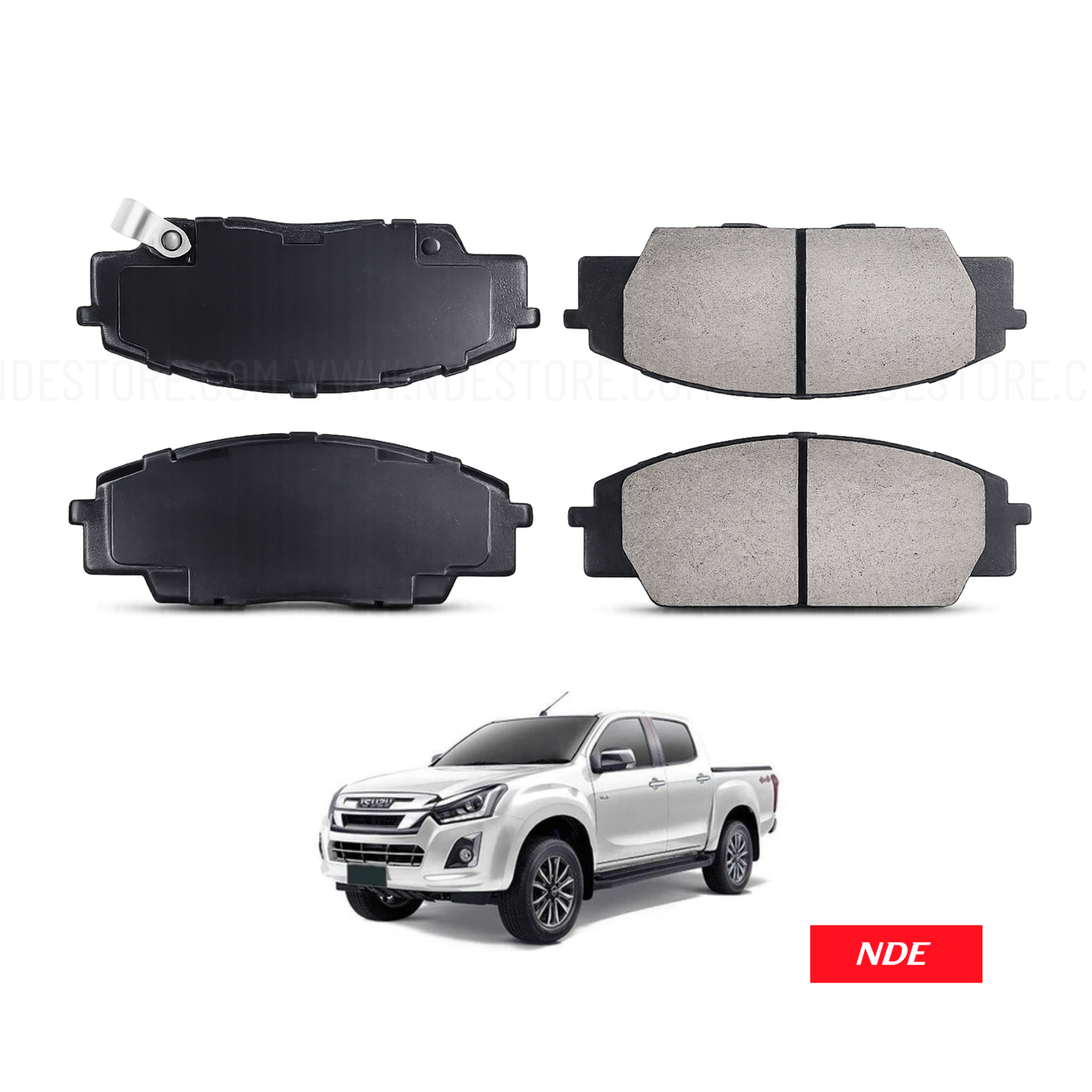BRAKE DISC PAD SET FRONT FOR ISUZU D-MAX