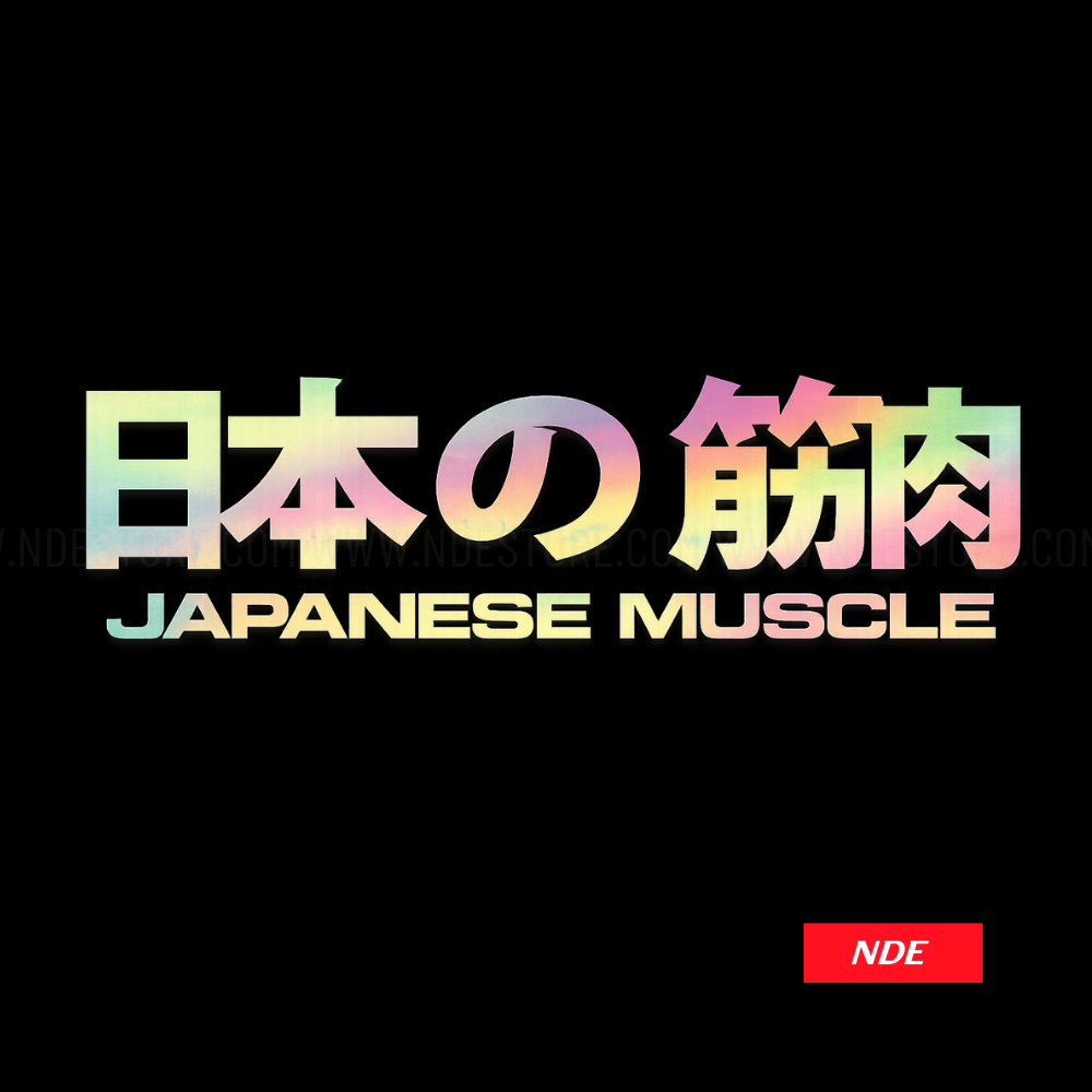 STICKER DECAL JAPAN MUSCLE