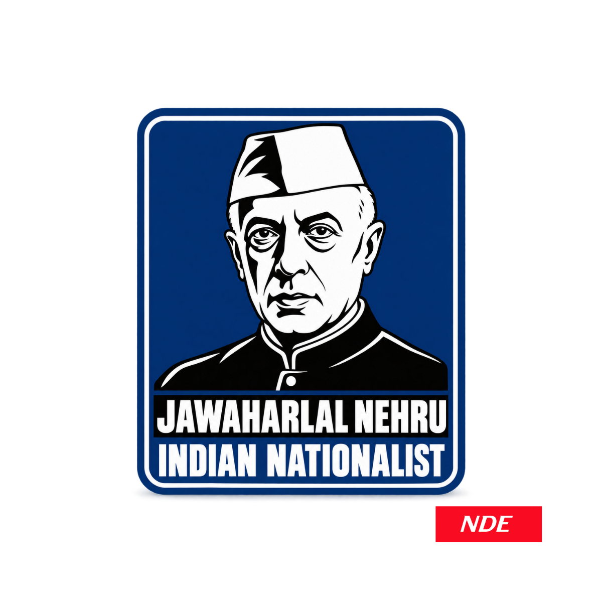 STICKER DECAL JAWAHARLAL NEHRU