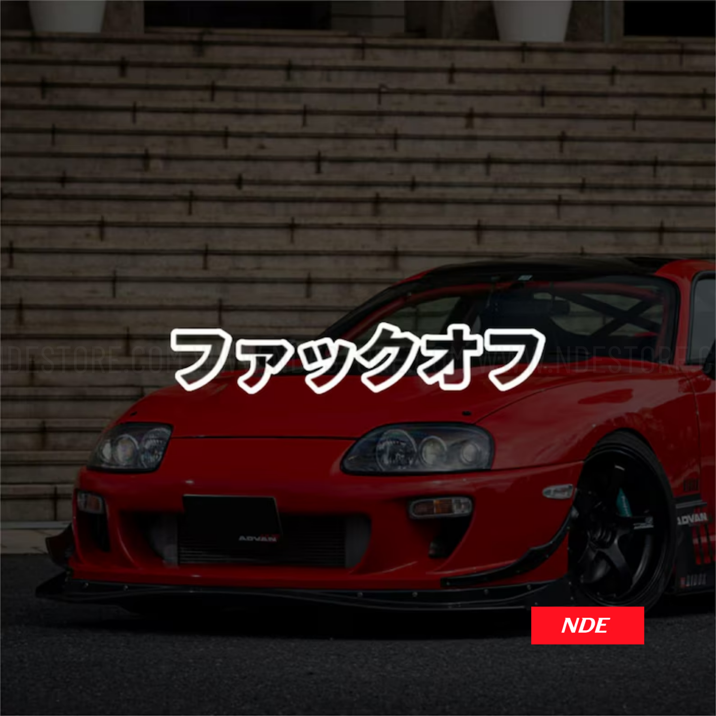 STICKER DECAL RACING JDM