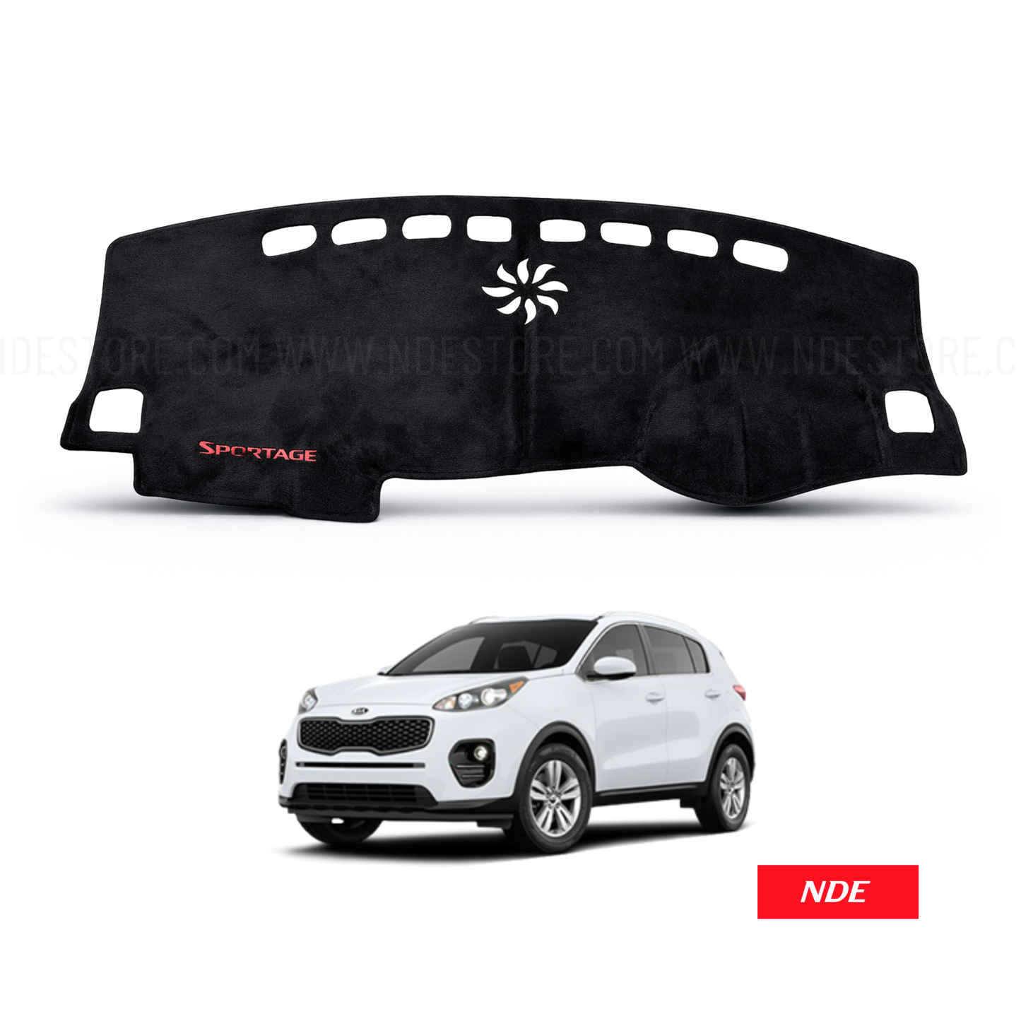 DASHBOARD MAT VELVET FOR KIA SPORTAGE