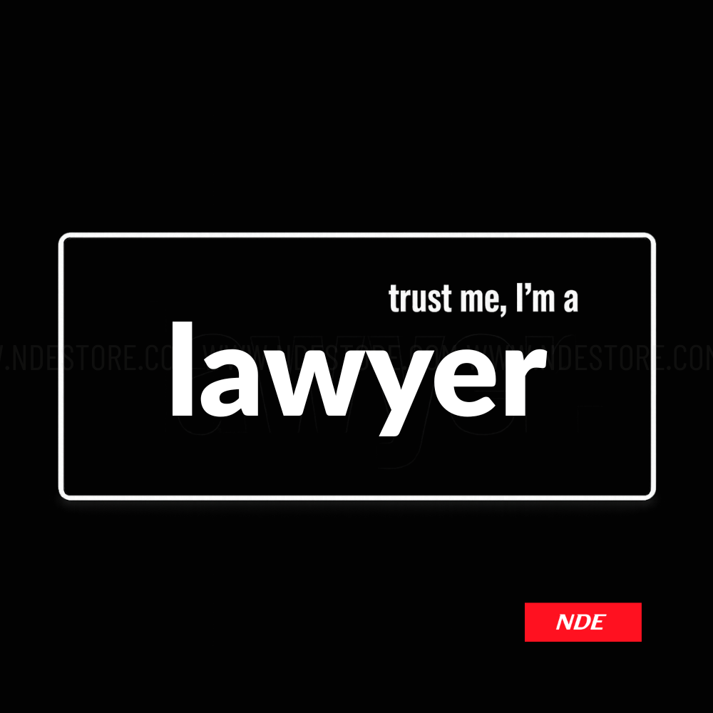 STICKER DECAL LAWYER