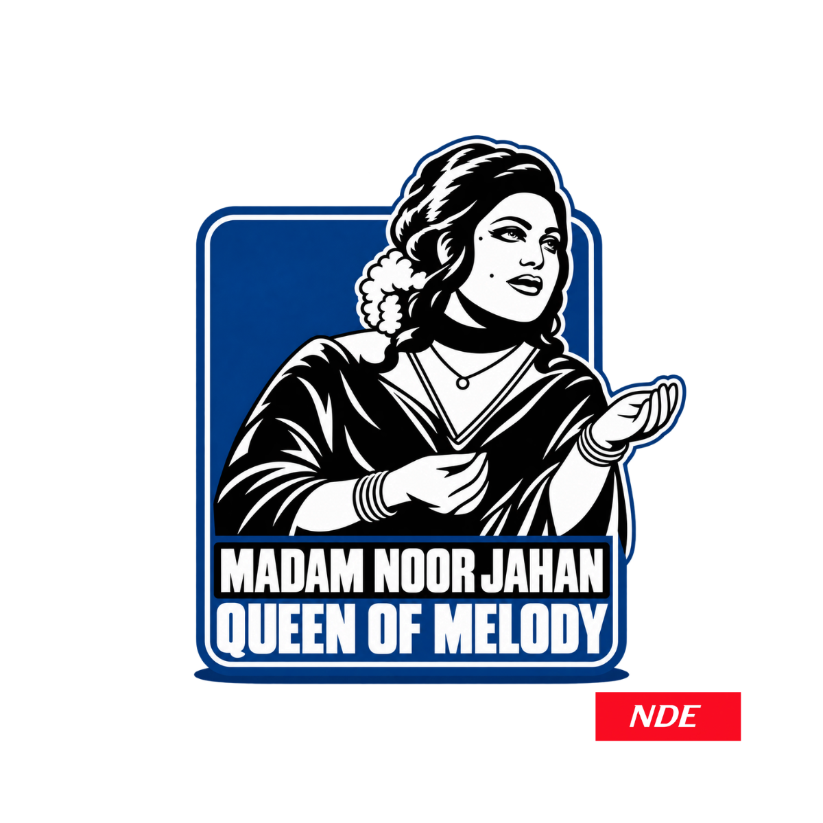 STICKER DECAL MEDAM NOOR JAHAN