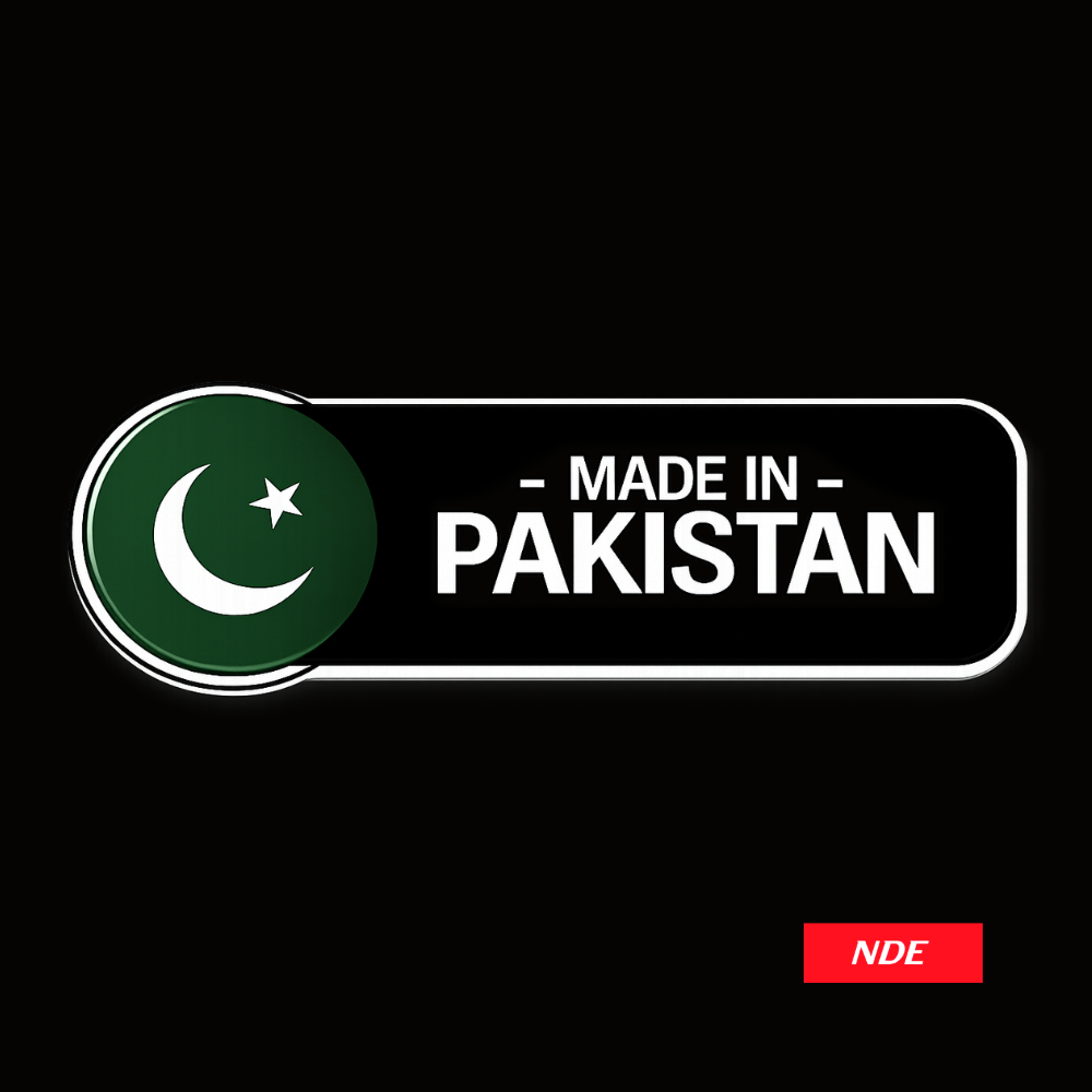STICKER DECAL MADE IN PAKISTAN