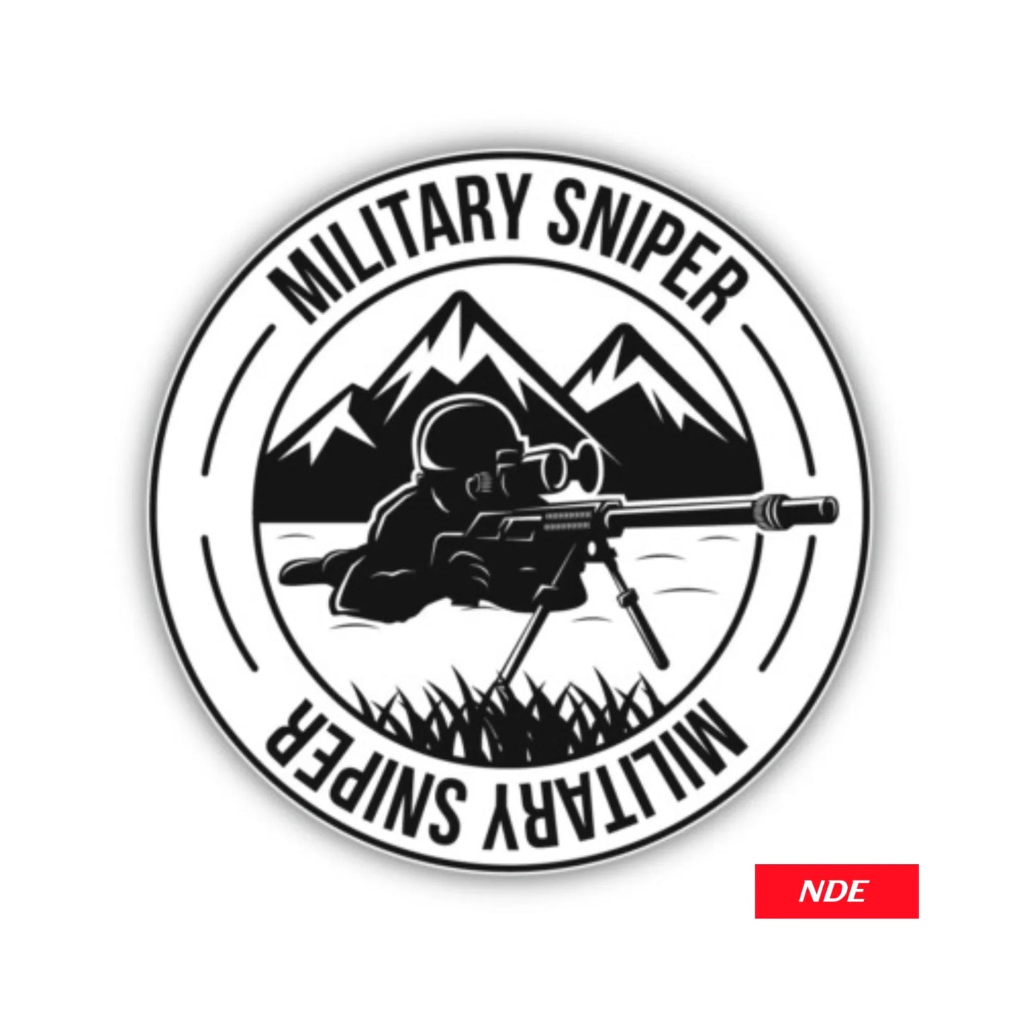 STICKER DECAL MILITARY SNIPER