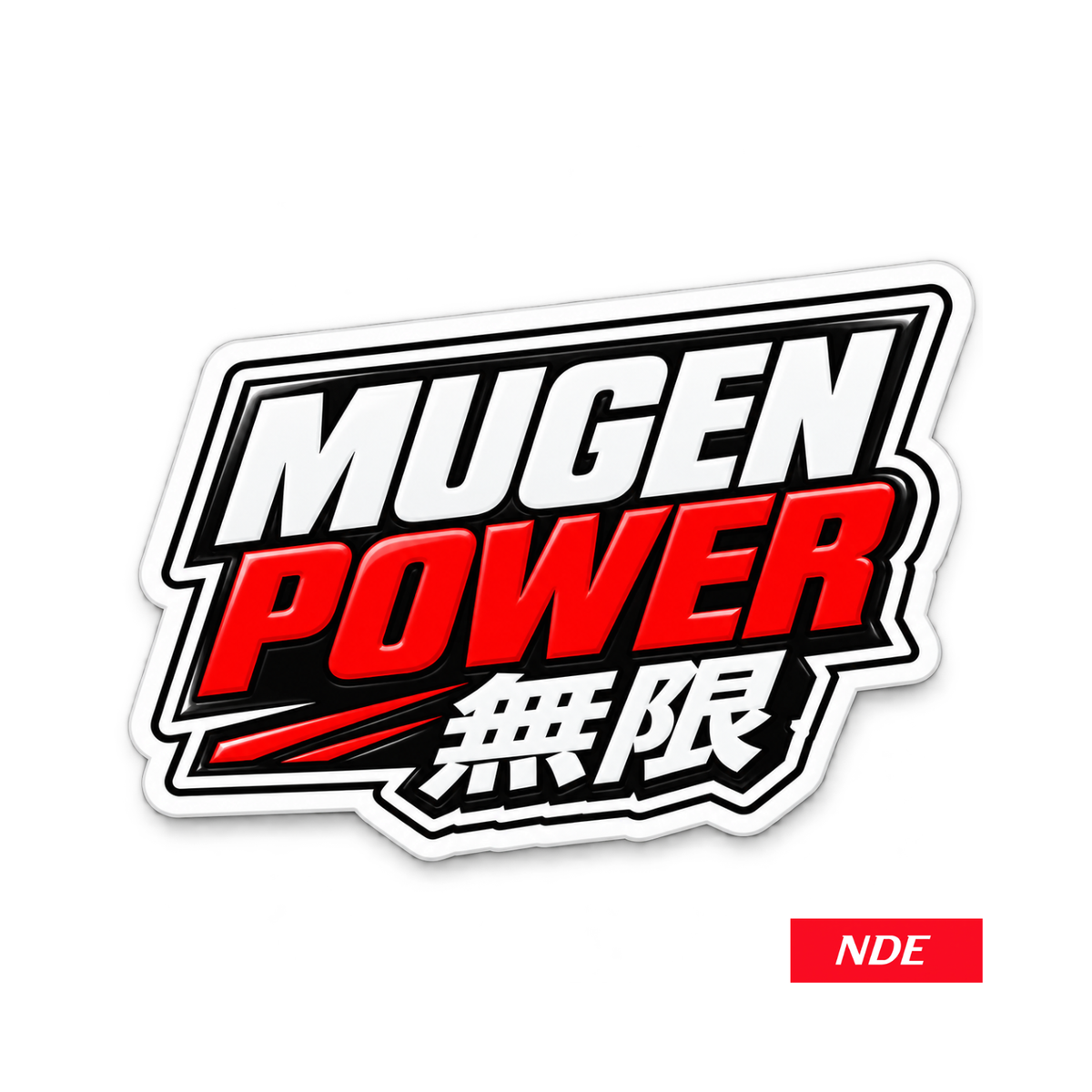 Honda Mugen Power decal sticker design 013