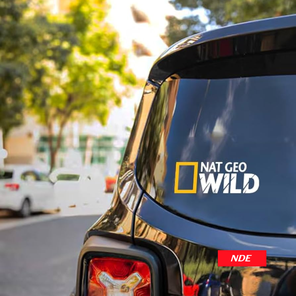 STICKER DECAL NAT GEO WILD