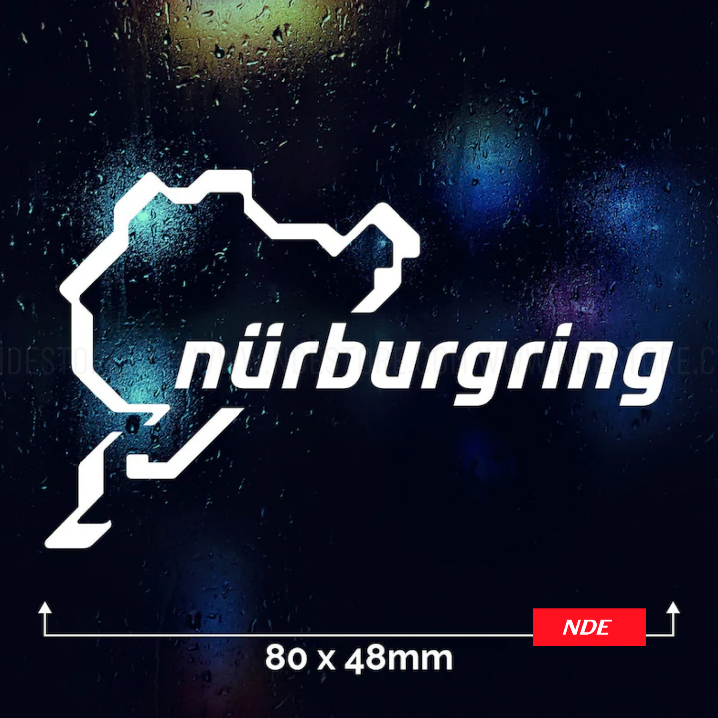 STICKER DECAL NURBURGRING