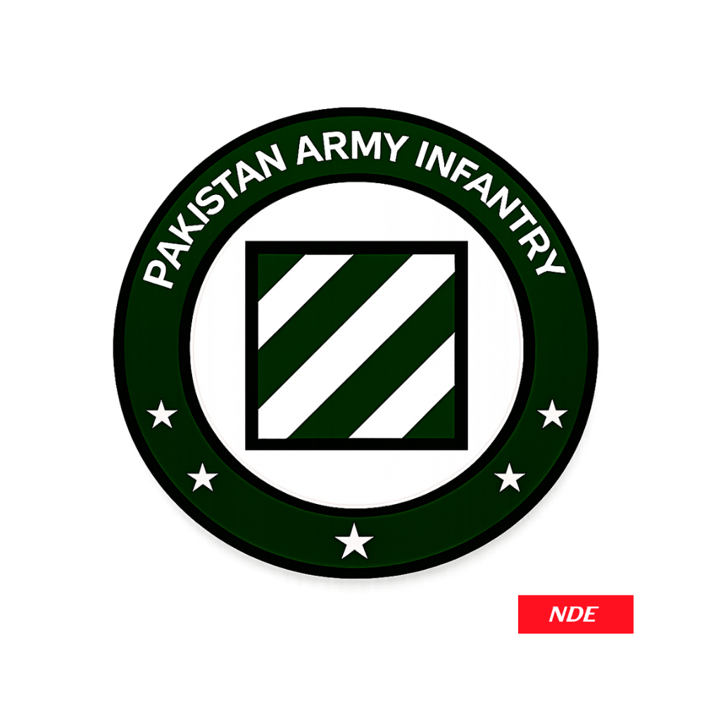 STICKER DECAL PAKISTAN ARMY INFANTRY