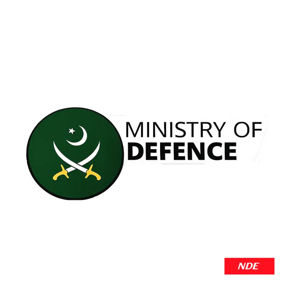 STICKER DECAL MINISTRY OF DEFENCE