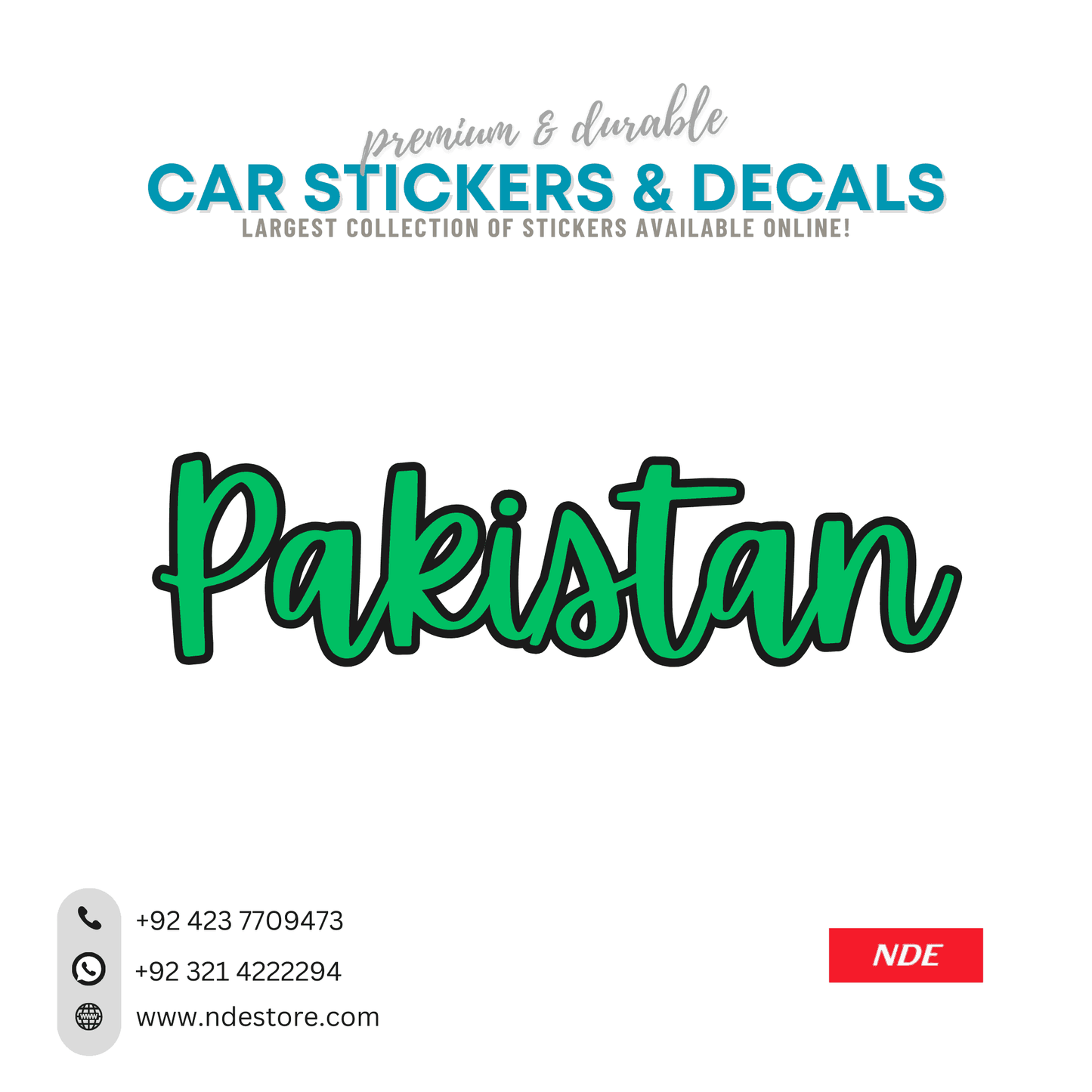 STICKER PAKISTAN - ndestore.com
