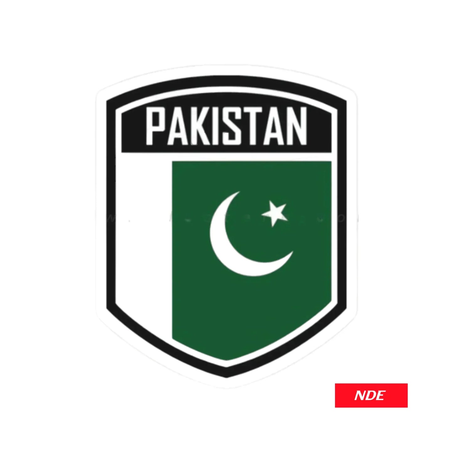 STICKER DECAL PAKISTAN BADGE