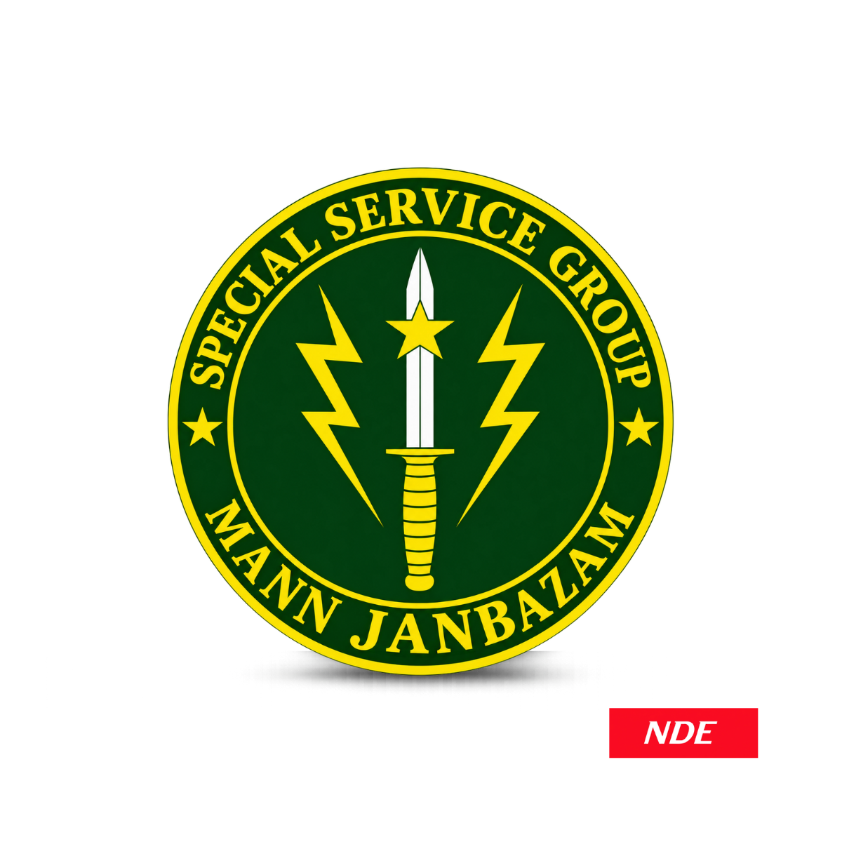 STICKER DECAL SSG MANN JANBAZAM