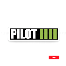 STICKER DECAL PILOT