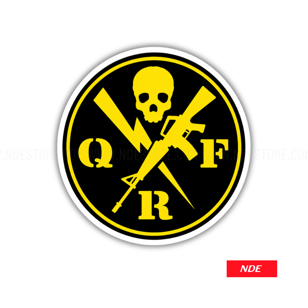 STICKER DECAL QRF QUICK RESPONSE FORCE
