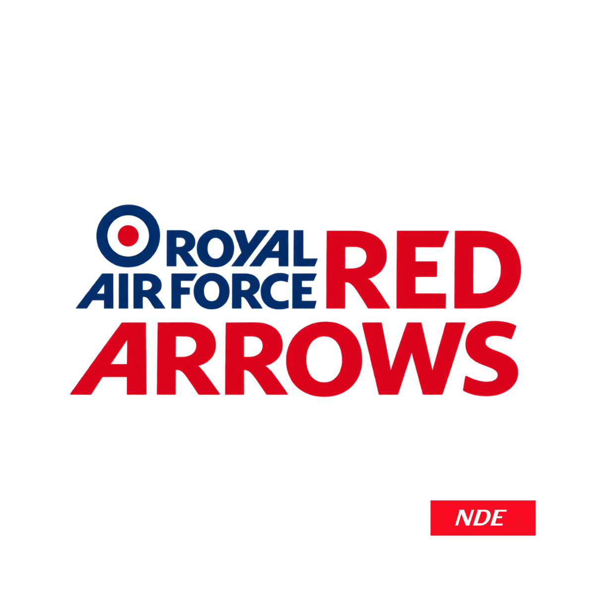 STICKER DECAL ROYAL AIR FORCE RED ARROWS