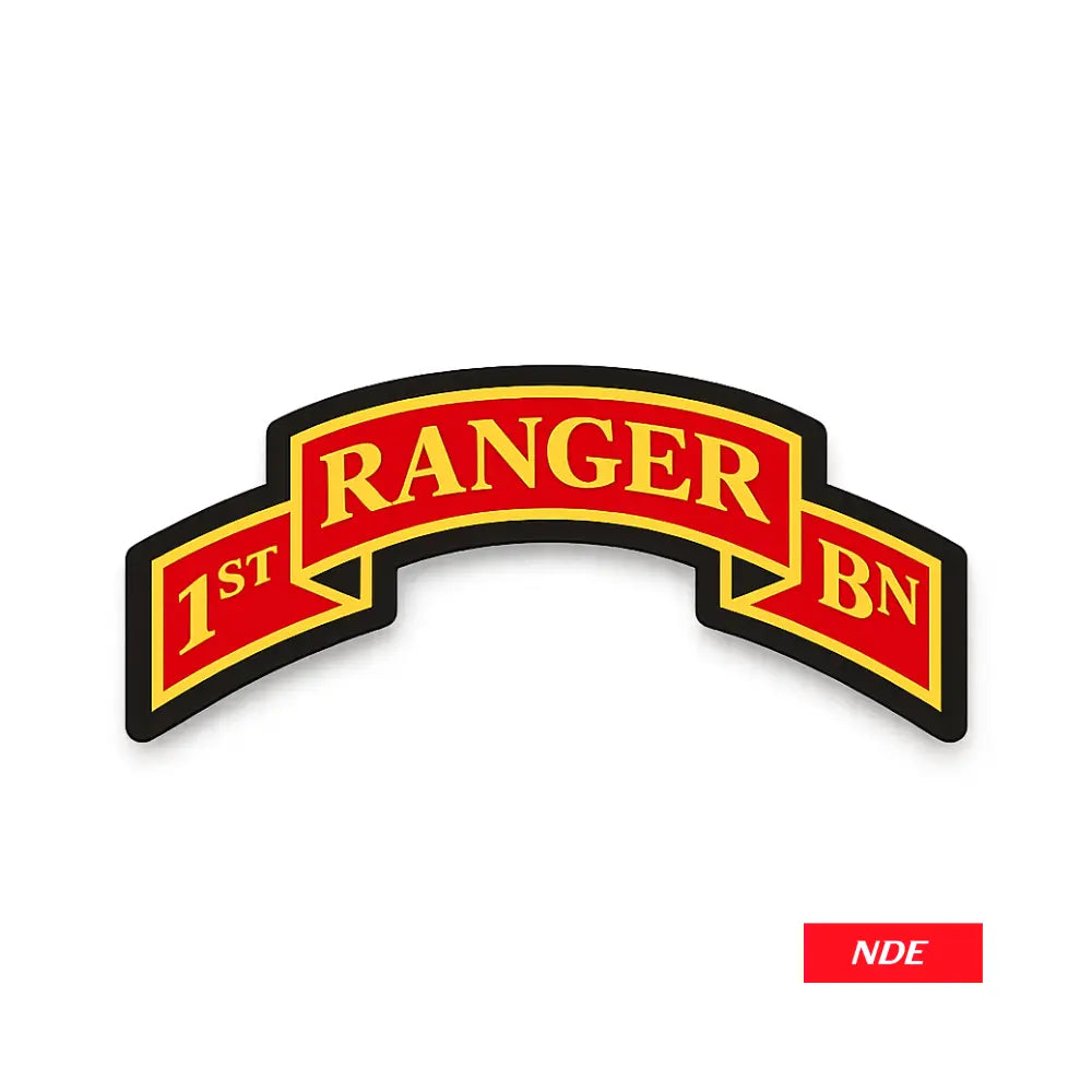 STICKER DECAL RANGER 1ST BN