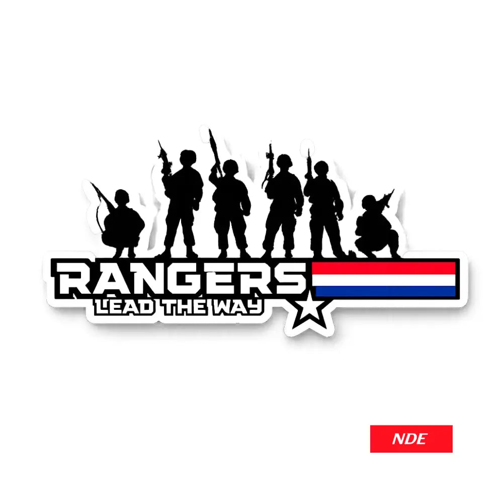 STICKER DECAL RANGERS LEAD THE WAY