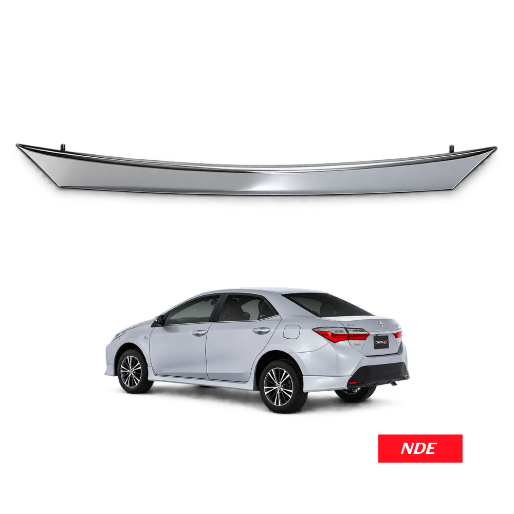 TRUNK CHROME GARNISH FOR TOYOTA COROLLA (2021-2026)
