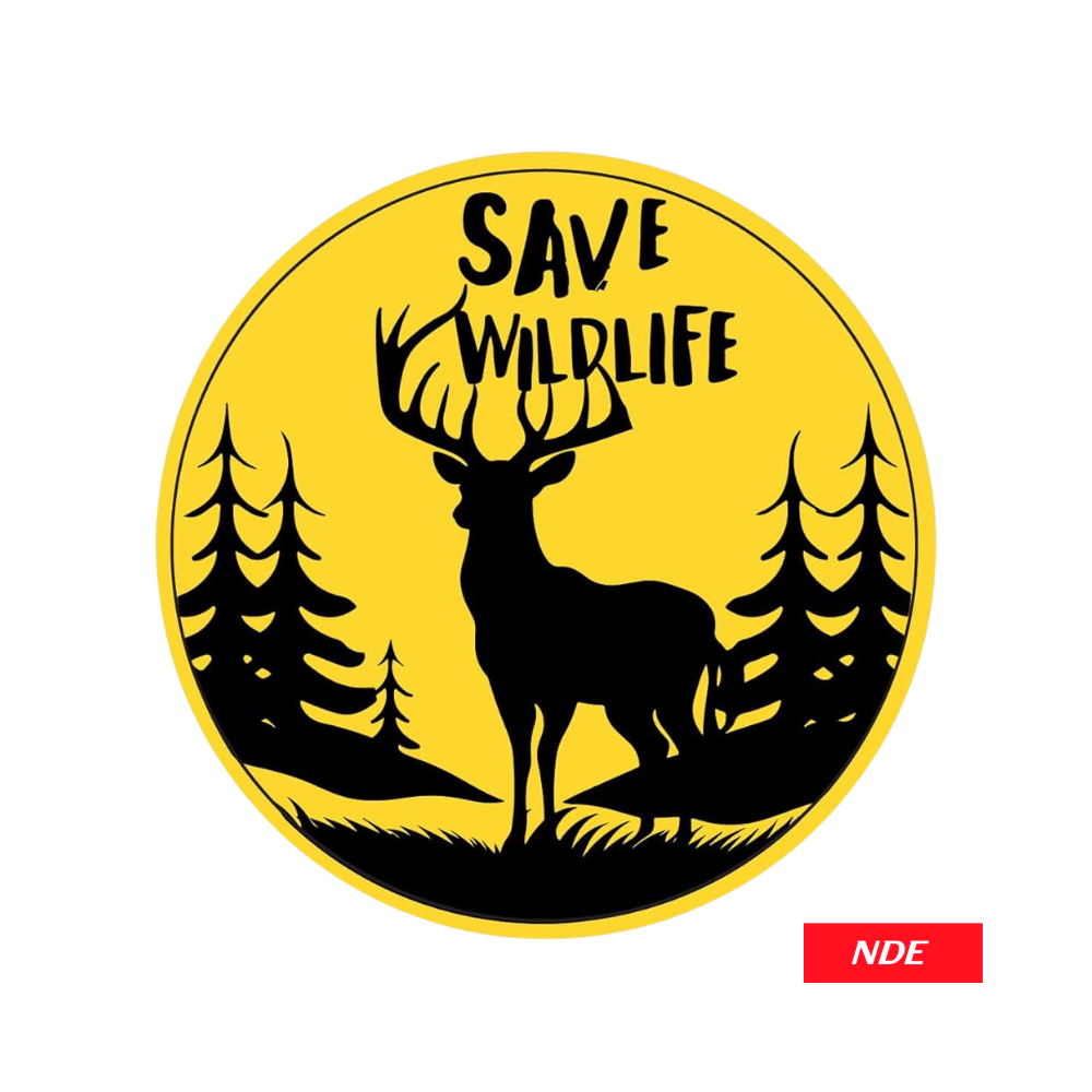 STICKER DECAL WILDLIFE SERIES