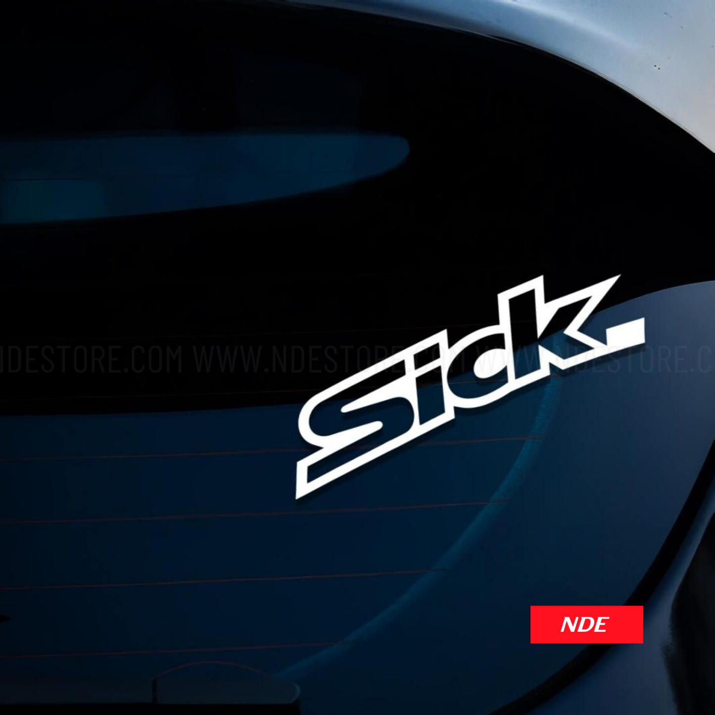 STICKER DECAL SICK