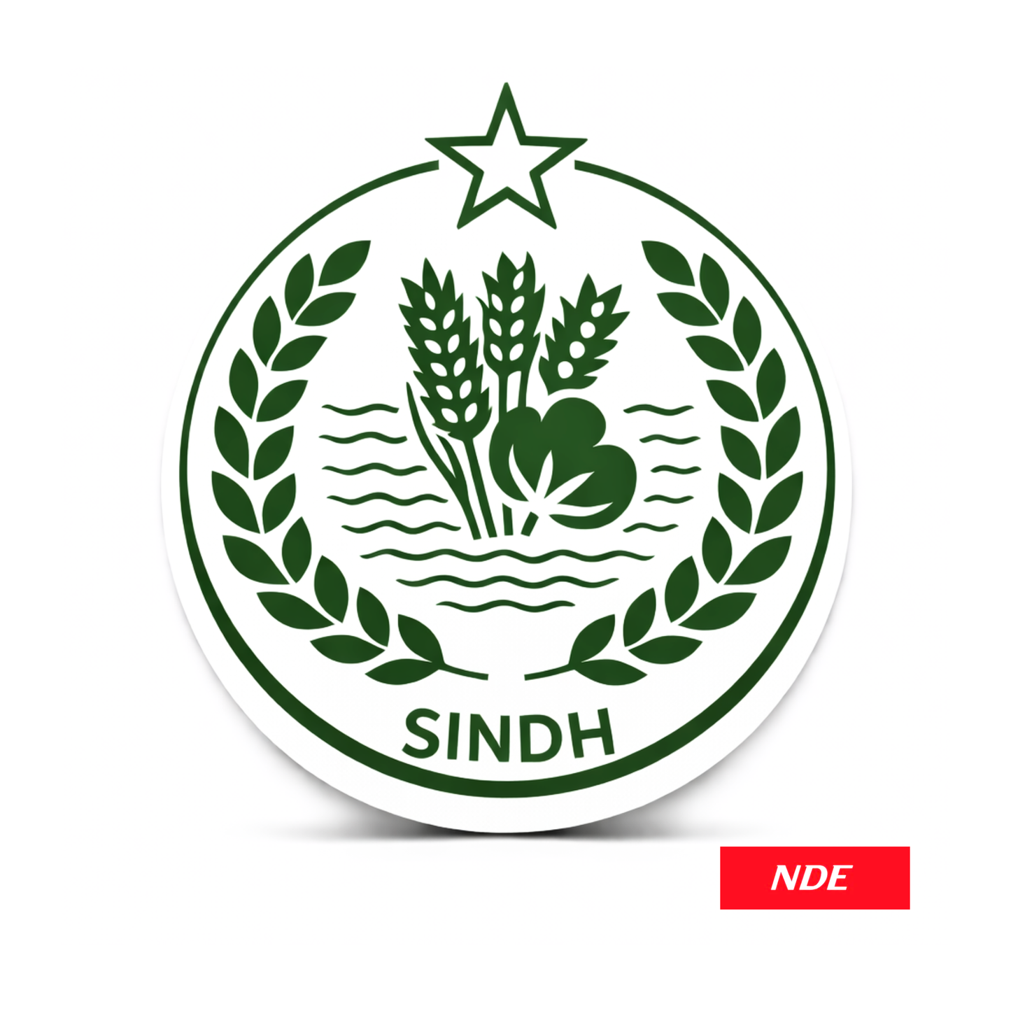 STICKER DECAL SINDH EMBLEM