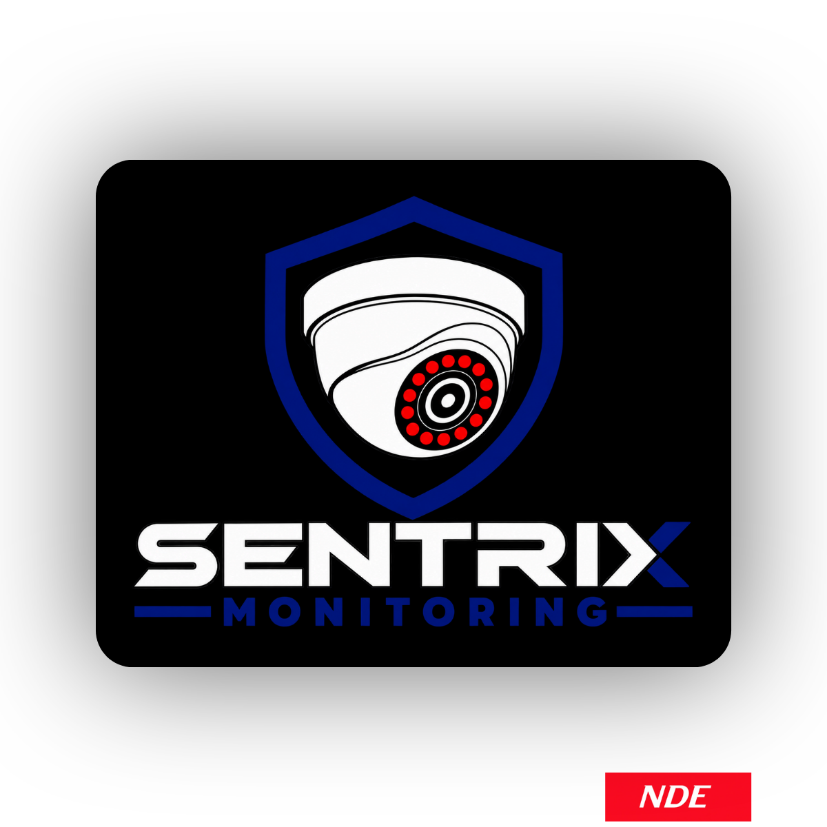 CUSTOMIZED STICKER DECAL SENTRIX CAMERA LOGO