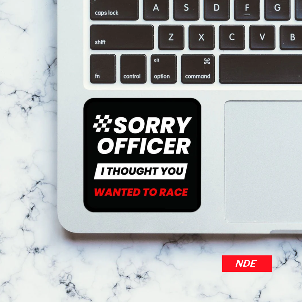 STICKER DECAL JDM WANTED TO RACE