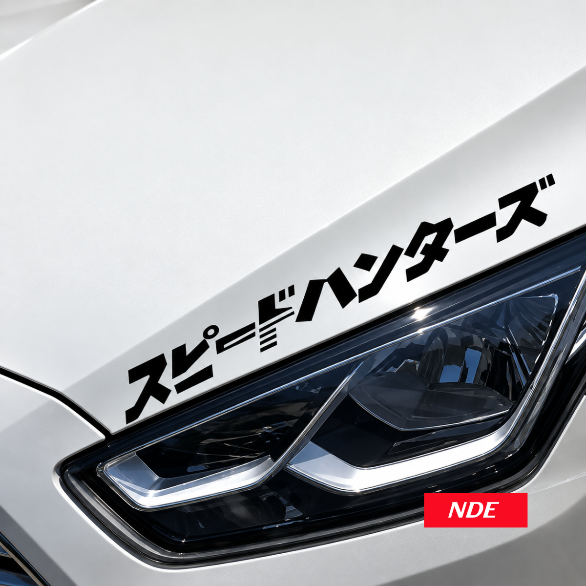 STICKER DECAL BONNET HOOD JDM