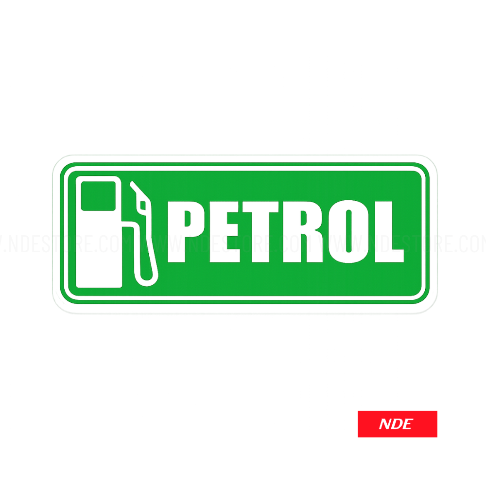 STICKER DECAL PETROL LABEL