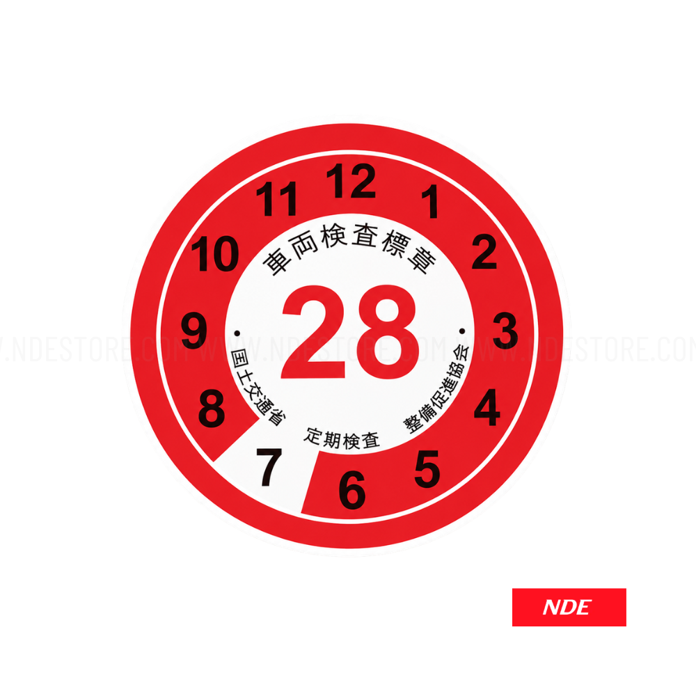 STICKER WINDSHIELD JDM