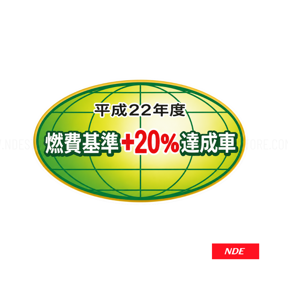 STICKER WINDSHIELD JDM