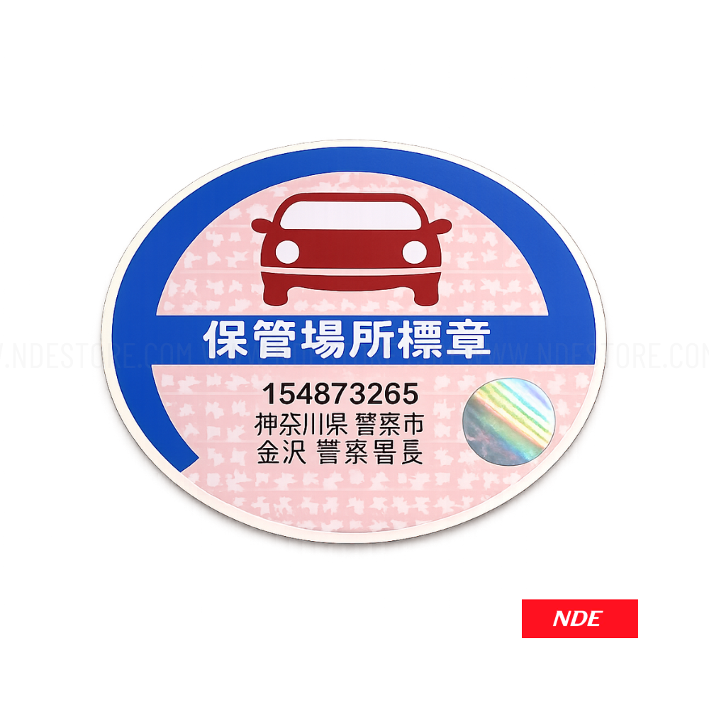 STICKER WINDSHIELD JDM LABEL
