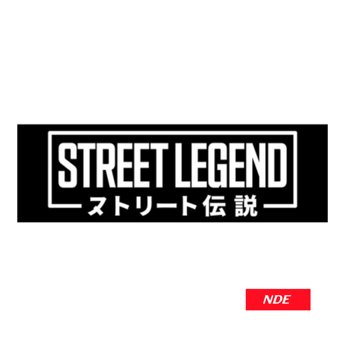 DECAL STICKER STREET LEGEND