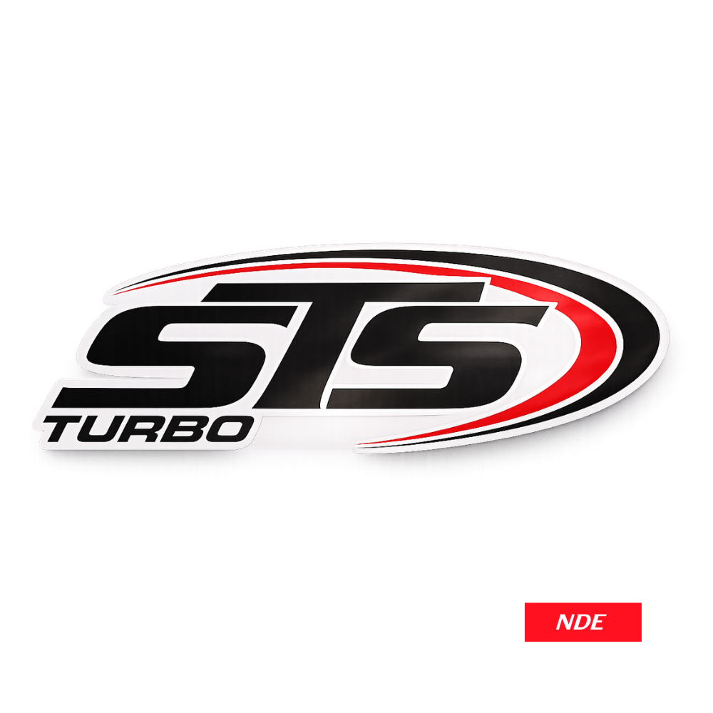 STICKER DECAL STS TURBO