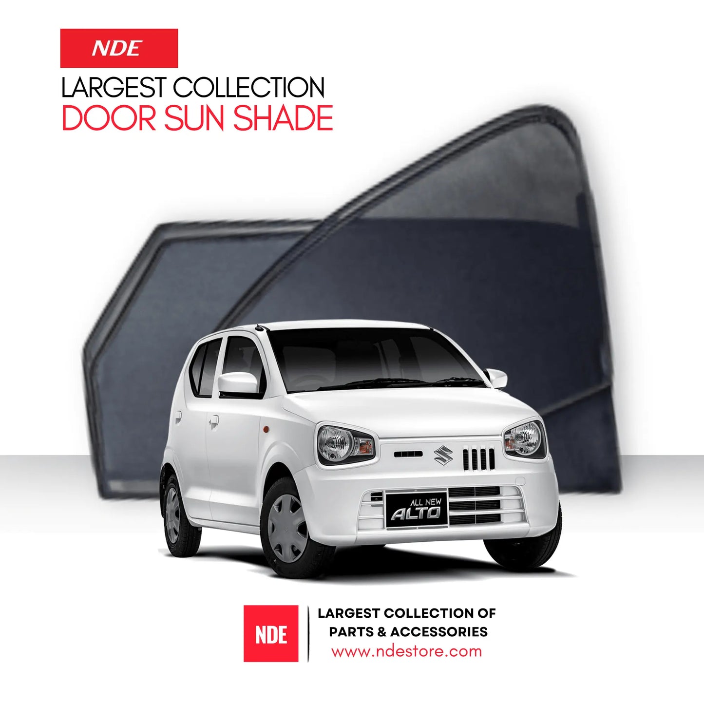 SUN SHADE SET FOR SUZUKI ALTO (2018-2026)