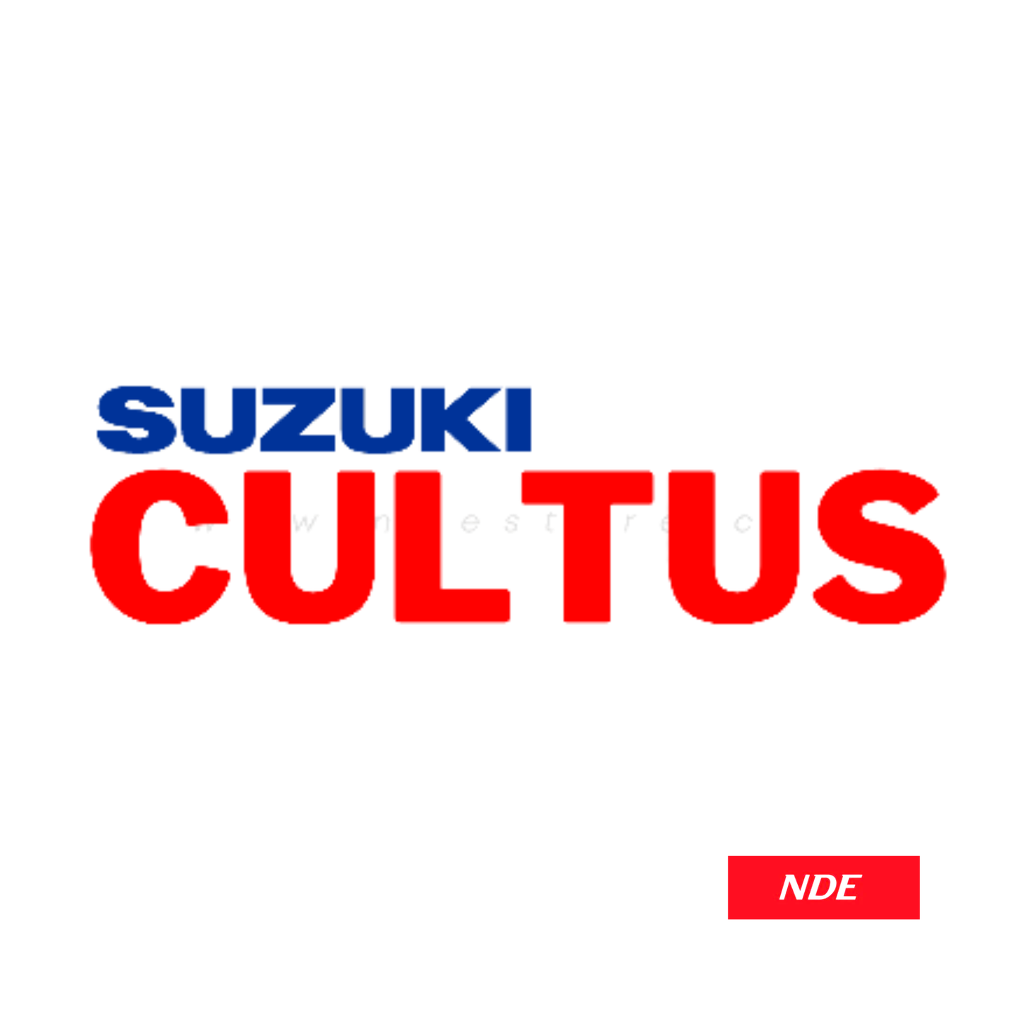 STICKER DECAL SUZUKI CULTUS