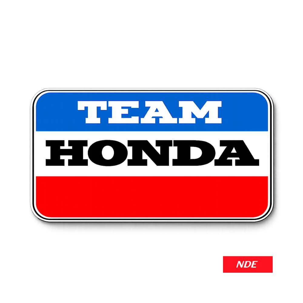 STICKER DECAL HONDA TEAM