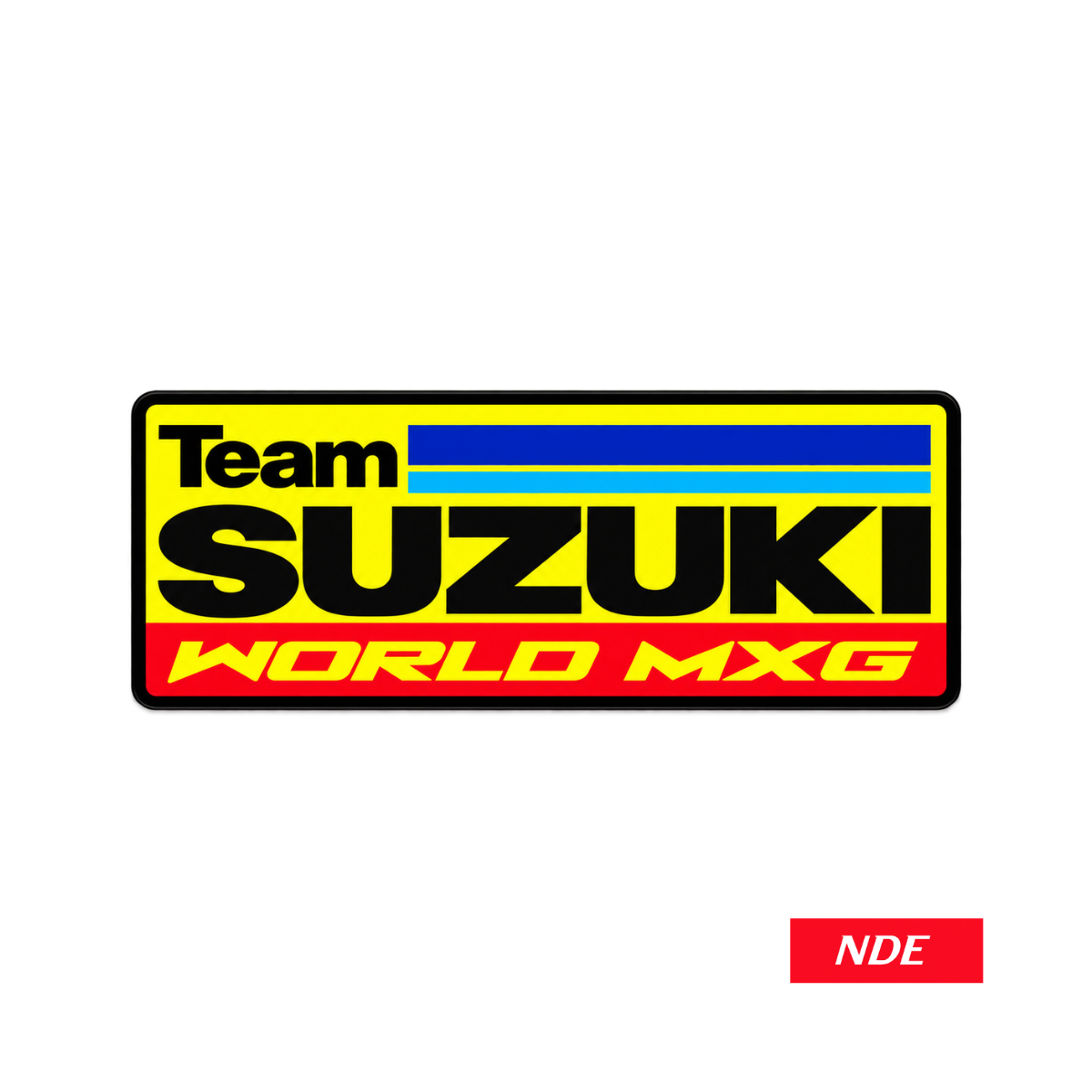 STICKER DECAL TEAM SUZUKI WORLD MXG